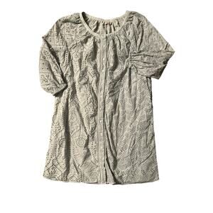 Faherty Valencia Eyelet Dress - Desert Sage - Women's Small